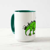 Ham Radio Dinosaur Mug Customisez-Le ! (Devant gauche)