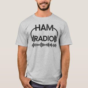 Ham Radio Distressed Amateur Radio Lover T-shirt