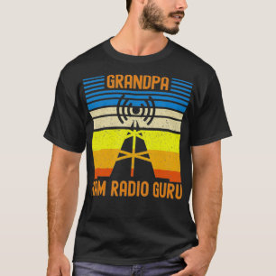Ham Radio Grandpa Guru Amateur Operator  T-shirt