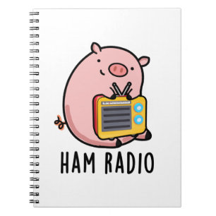 Ham Radio Grappig Varken Woordspeling Notitieboek