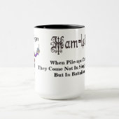 Ham Radio Hamlet Bataillons Pile-Ups Citer Mug (Centre)