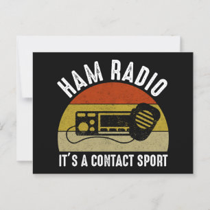 Ham Radio - Het is een contactsport Briefkaart