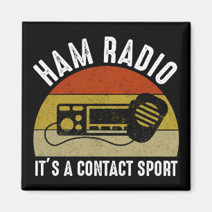 Ham Radio - Het is een contactsport Magneet
