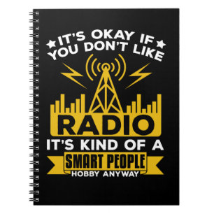 Ham Radio Hobby Funny Radio Operator Notitieboek