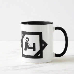 Ham Radio Icon dans Shack Mug Customisez-le!