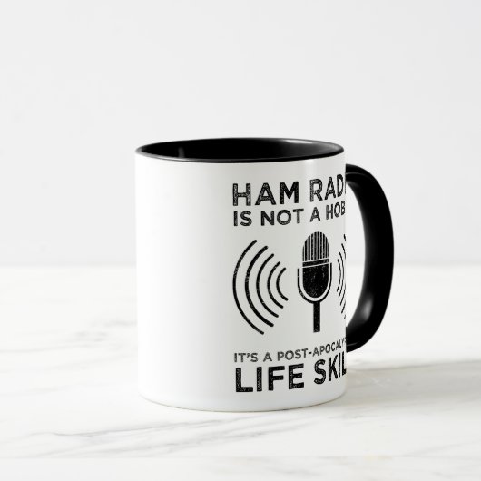 Ham Radio is geen hobby Mok (Voorkant rechts)