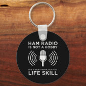 Ham Radio is geen hobby Sleutelhanger (Voorkant)