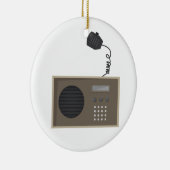 Ham Radio Keramisch Ornament (Rechts)