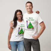 Ham Radio Kerstboom T-shirt (Unisex)