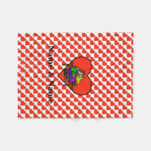 Ham Radio Kussen Couple Fleece Blanket Aanpassen (Voorkant (Horizontaal))