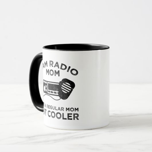 Ham Radio Mom - Als een gewone moeder, maar koeler Mok (Voorkant links)