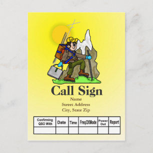 Ham Radio Mountain Briefkaart