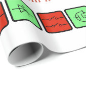 Ham Radio of Electrical Engineering Xmas Gift Wrap Cadeaupapier (Rol Hoek)