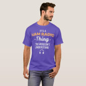 Ham Radio Opérateur Novelty Joke Pun TShirt Cadeau (Devant entier)