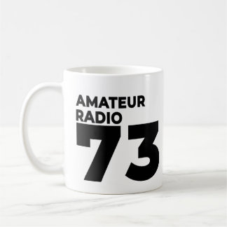Ham Radio Operator 73 - Amateur Radio Mania Koffiemok