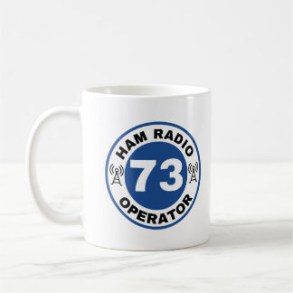 Ham Radio Operator 73 - Ham Radio Dreams Koffiemok
