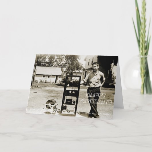 HAM RADIO OPERATOR AMATEUR RADIO MORSE CODE FOTO KAART (Voorkant)