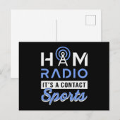 HAM Radio Operator Antenne Amateur Code Gift Idee Briefkaart (Voorkant / Achterkant)