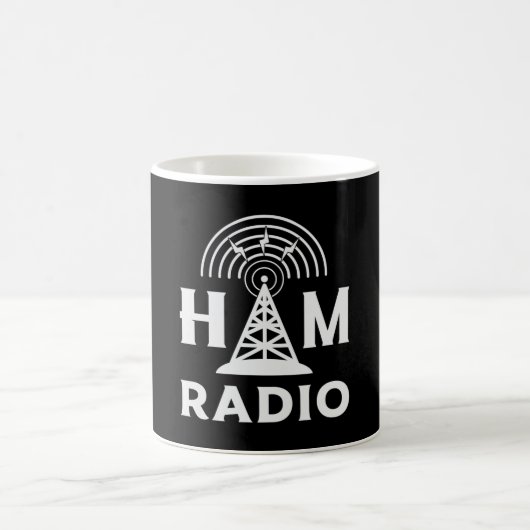 HAM Radio Operator Antenne Code Amateur Gift Idee Koffiemok (Center)