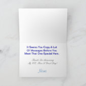 Ham Radio Operator Bedankt voor Contact Kaart (Binnen)