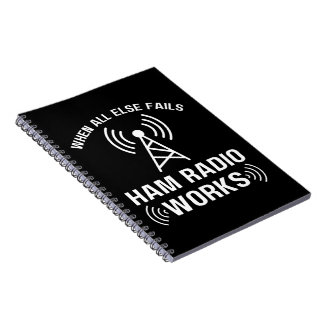 Ham-radio operator enthousiast Ham Radio Notitieboek