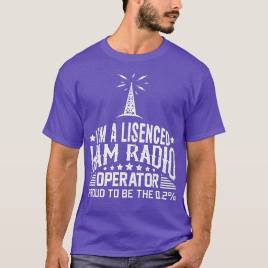Ham Radio Operator Funny Ham Radio Nerd T-shirt (Voorkant)