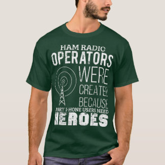 Ham Radio Operator Funny Radio Amateur Vader T-shirt