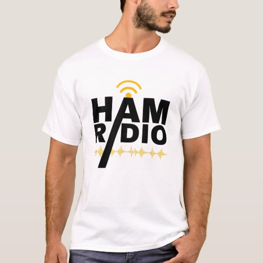 Ham Radio Operator shirt Frequentie (Voorkant)