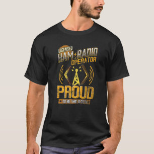 Ham Radio Operator Shortwave Enthusiast Trots 2 T-shirt