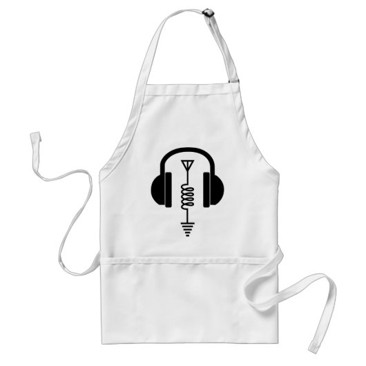 Ham Radio Operator Standaard Schort (Voorkant)