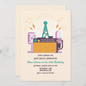 Ham Radio Operator Verjaardag Kaart (Voorkant / Achterkant)