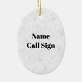 Ham Radio pain d'épices Ornement de la maison (Dos)