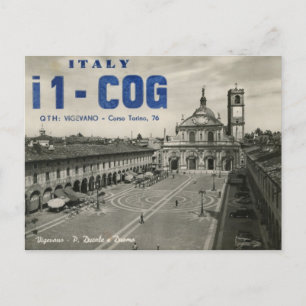 Ham Radio QSL Card Italië Briefkaart