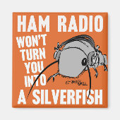 HAM RADIO Recruiting Magnet of Reassurance Magneet (Voorkant)