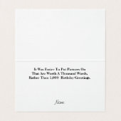 Ham Radio repeater, Beer & Cake Verjaardag Kaart (Binnenkant ongevouwen)