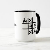 Ham Radio Tic Tac Toe Mug (Devant droit)