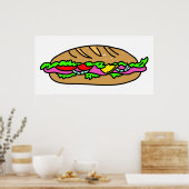 Ham Sandwich Poster (Keuken)