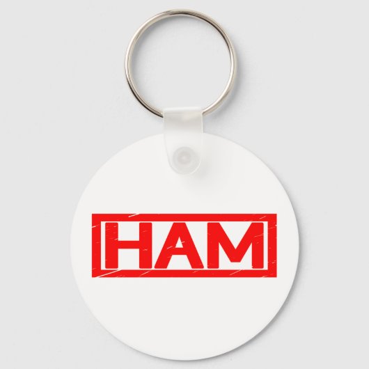 Ham Stamp Sleutelhanger (Voorkant)