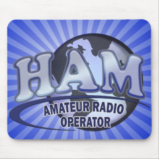 HAM WORLD LOGO Amateur Radio Muismat