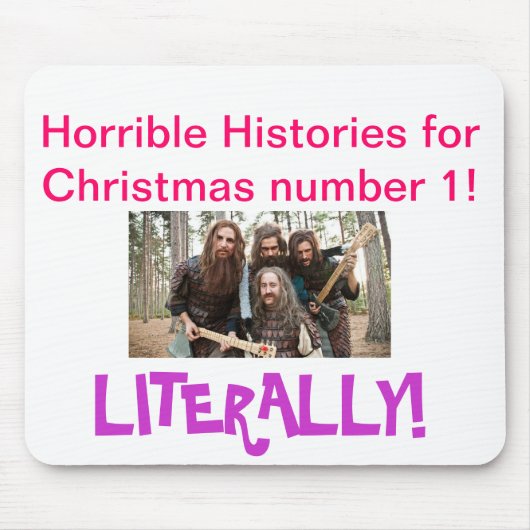 Ham xmas nummer één! muismat (Voorkant)