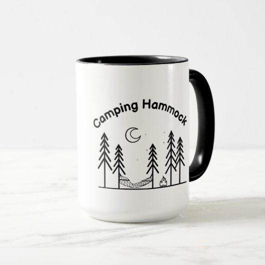 hamac de camping de tasse (Devant droit)