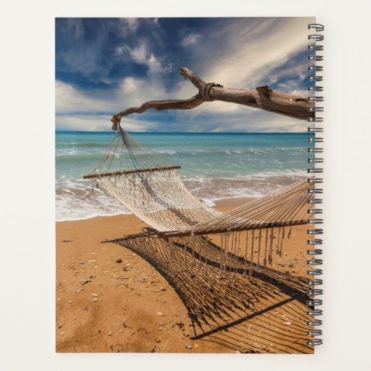 Hamac sur le rivage (Dos)