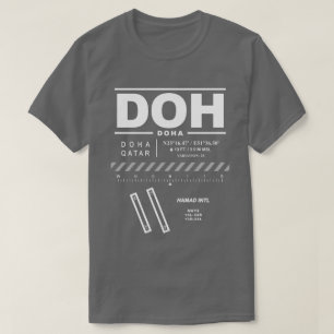 Hamad International Airport DOH T-Shrit T-shirt