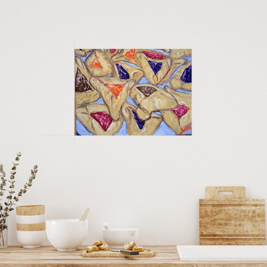 Hamantaschen Poster (Keuken)