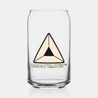 Hamantashen Can Glass Blikvorm Glas