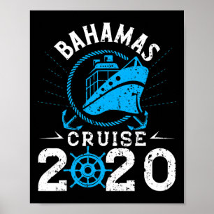 Hamas Cruise Pret Familie Cruise Vakantie Souvenir Poster