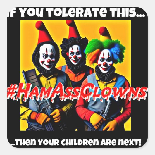 HamAssClowns Stickers (Voorkant)