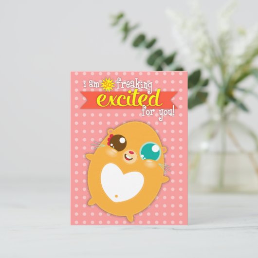 Hambiscuit - So Freaking Excité - Carte postale pe (Debout devant)