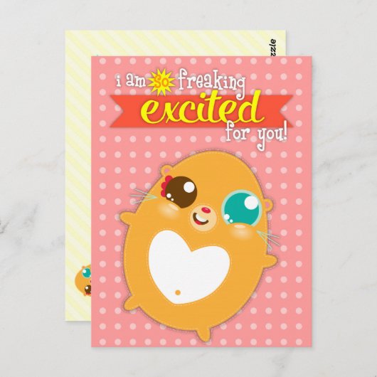 Hambiscuit - So Freaking Excité - Carte postale pe (Devant / Derrière)