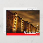 Hambourg Carte postale (Devant / Derrière)